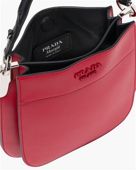 prada magrit small leather bag red ebay|Prada red handbags.